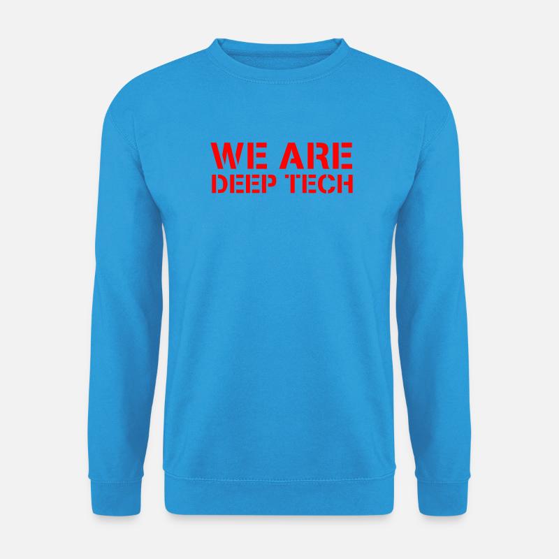 We Are Deep Tech - Unisex Pullover - Meeresblau