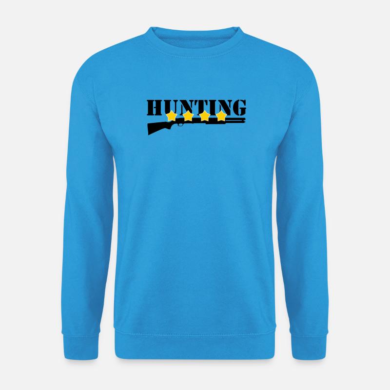 Jagd – Jäger - Unisex Pullover - Meeresblau