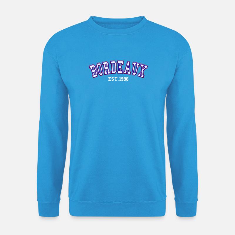 Bordeaux Est. 1996 - Unisex Sweatshirt - sea blue