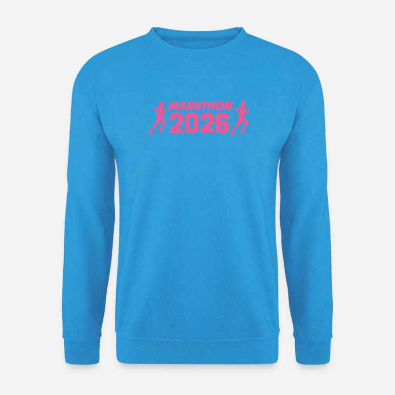 Marathon 2026 - Unisex Pullover - Meeresblau
