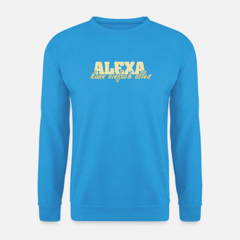 Frau Alexa - Unisex Pullover - Meeresblau