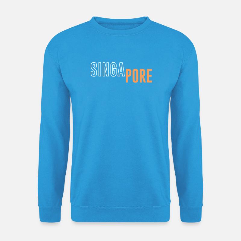 Singapore - Unisex Pullover - Meeresblau