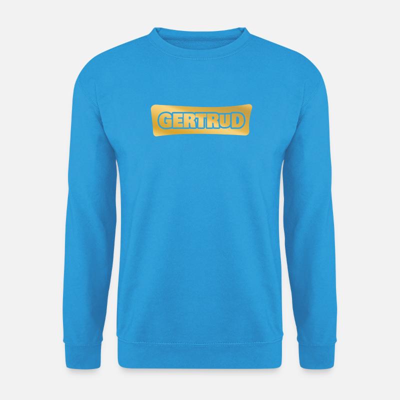 Vorname Gertrud - Unisex Pullover - Meeresblau