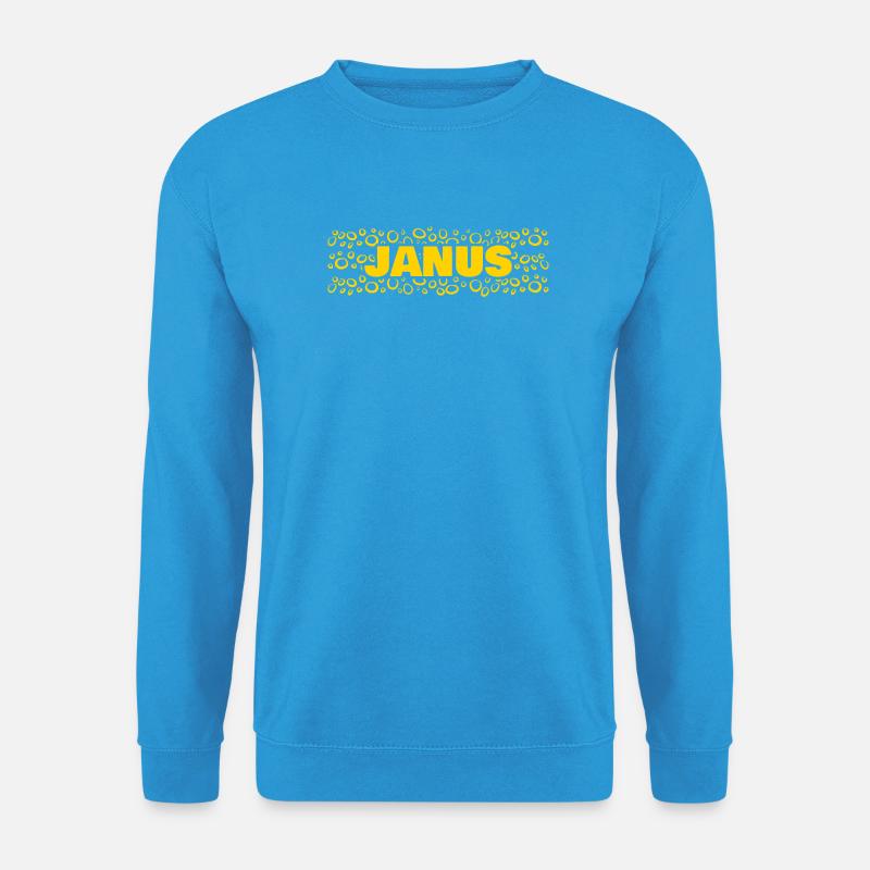 Geschenkidee Janus - Unisex Pullover - Meeresblau