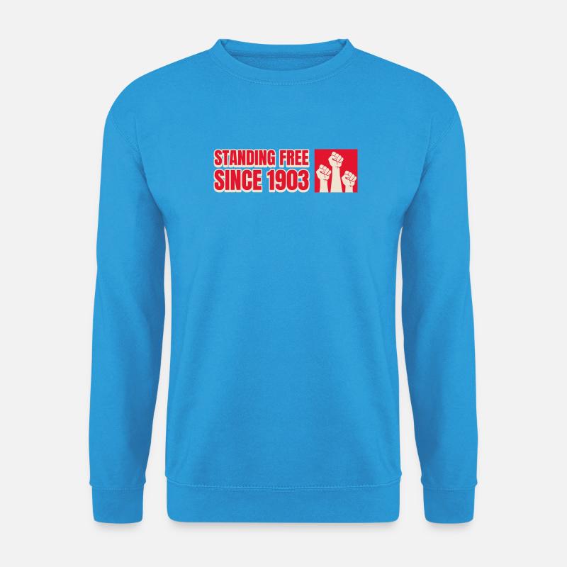 Seit 1903 frei stehend - Unisex Pullover - Meeresblau