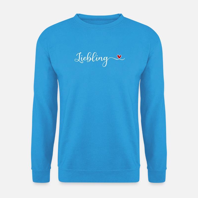 Liebling - Unisex Pullover - Meeresblau