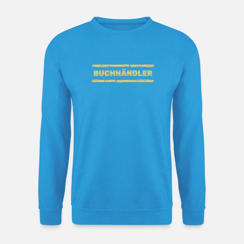 Job Buchhaendler - Unisex Pullover - Meeresblau
