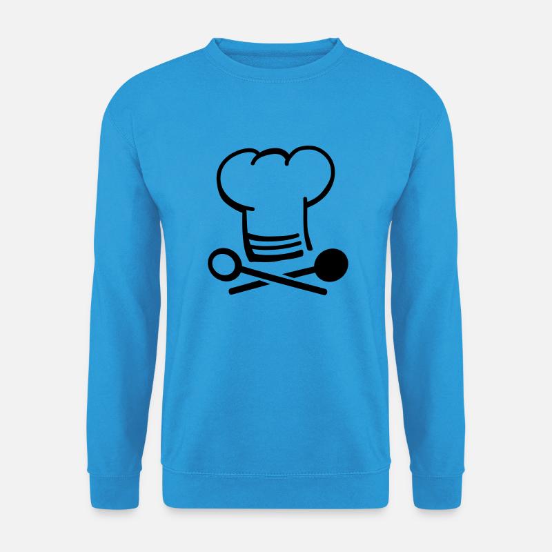 koch_1_f1 - Unisex Pullover - Meeresblau