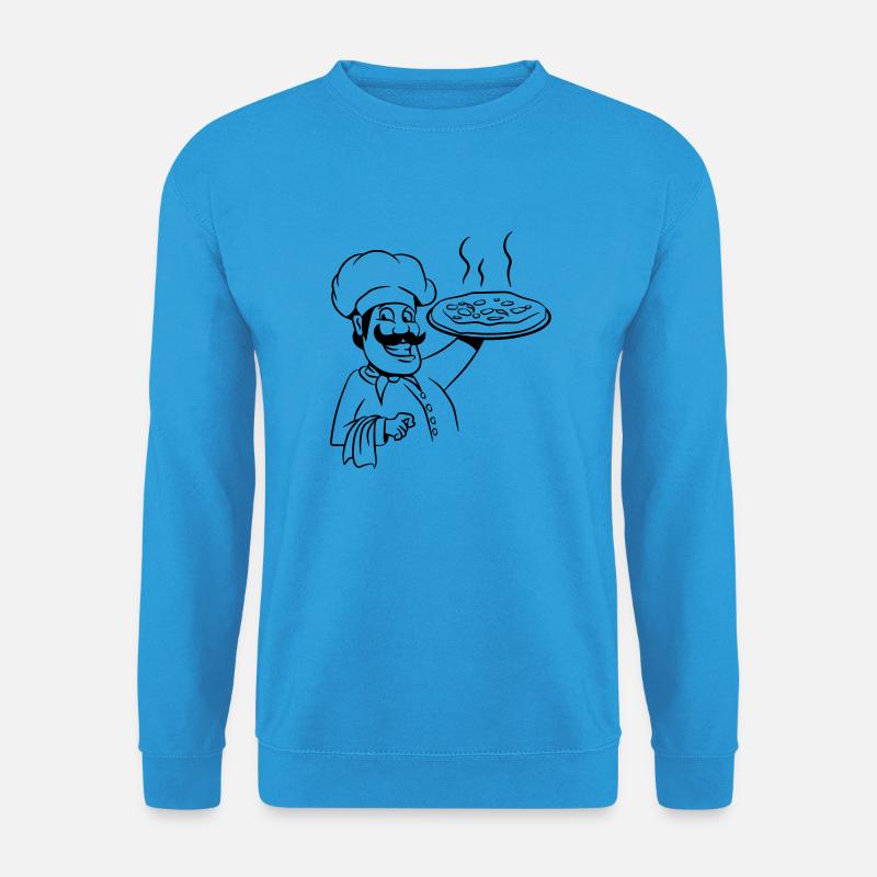 cuire la pizza de cuisson - Sweat-shirt Unisexe - bleu mer