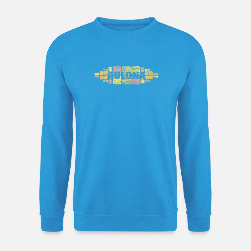 Geschenk für Aulona - Unisex Pullover - Meeresblau