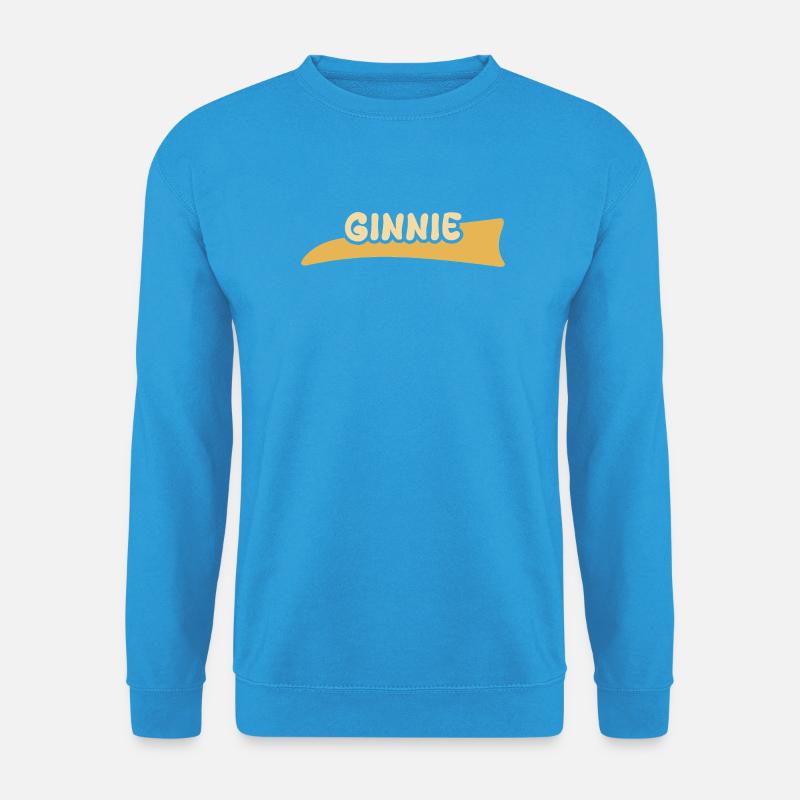Ginnie as a given name - Unisex Sweatshirt - sea blue