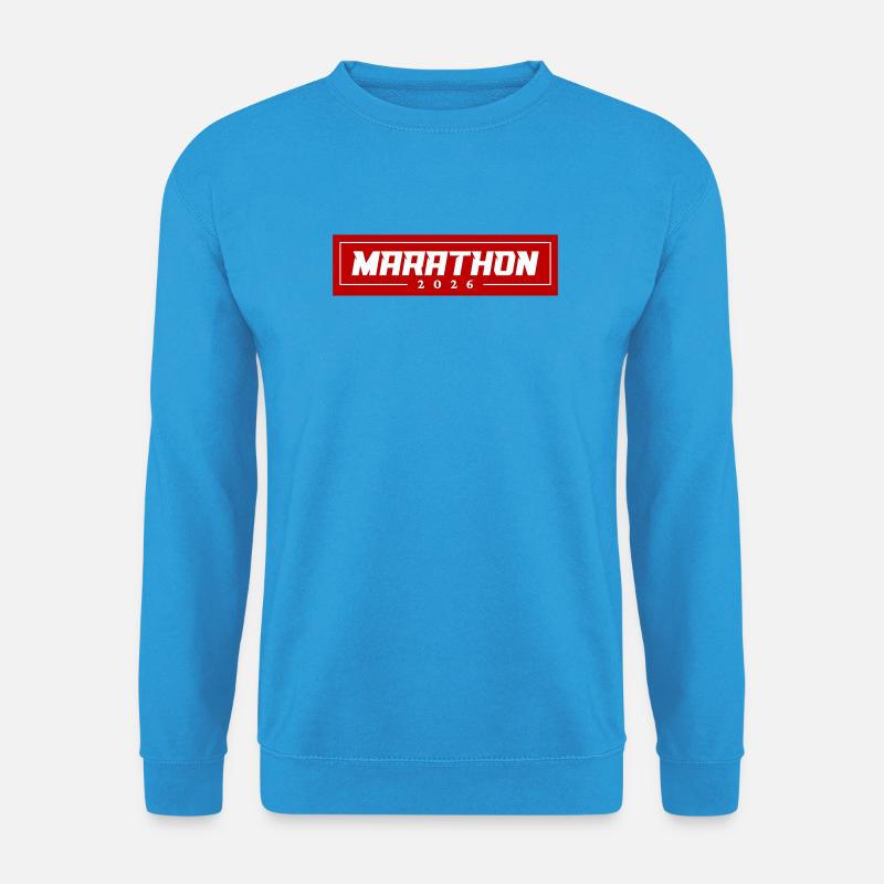 Marathon 2026 - Unisex Pullover - Meeresblau