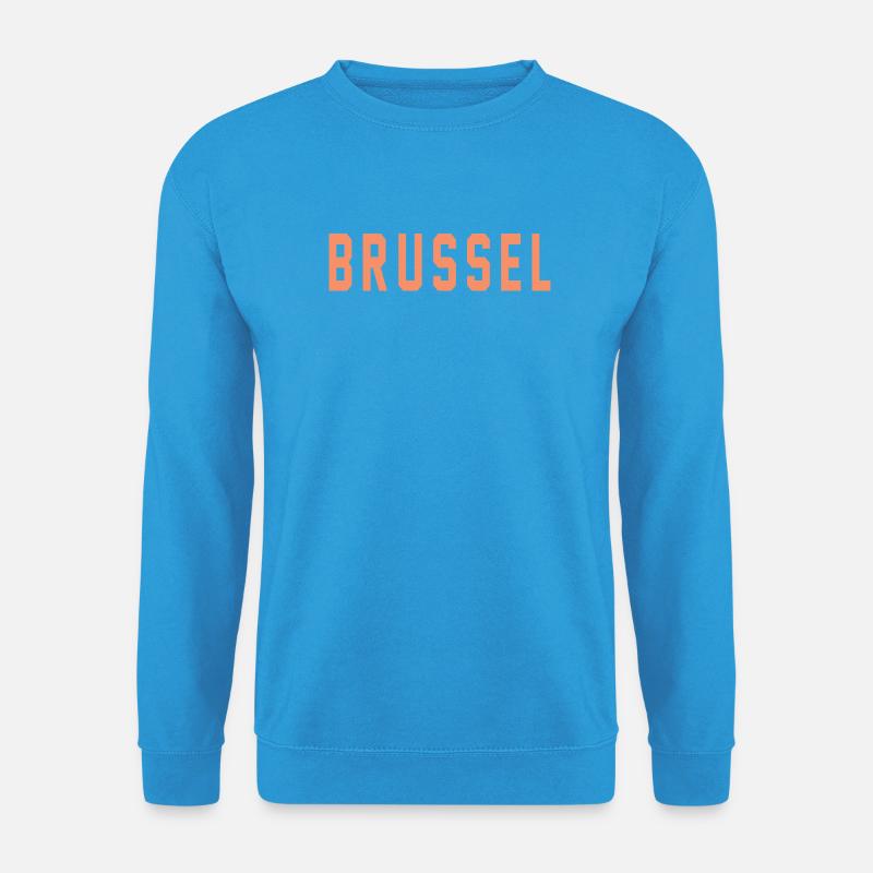 Brüssel - Unisex Pullover - Meeresblau