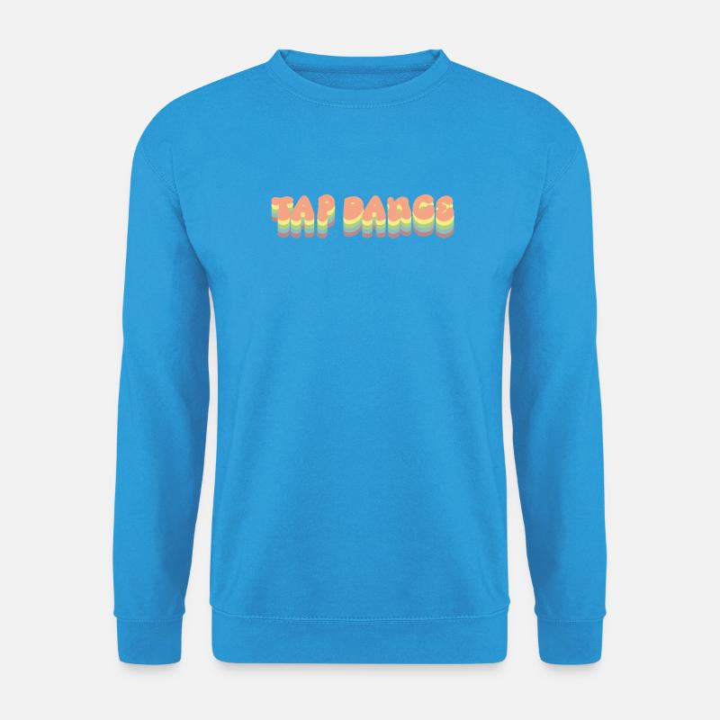 Tap Dance Regenbogen Pastell - Unisex Pullover - Meeresblau