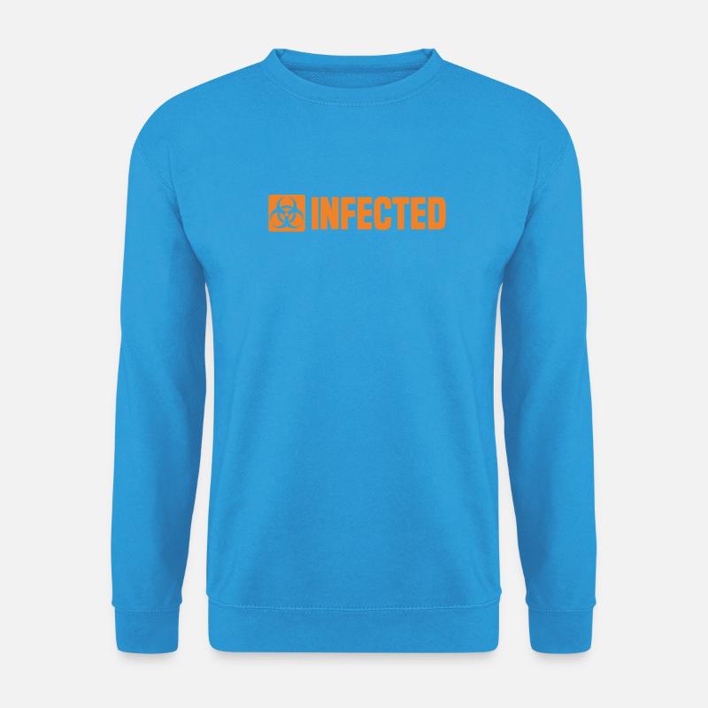 Infected Infiziert Biohazard - Unisex Pullover - Meeresblau