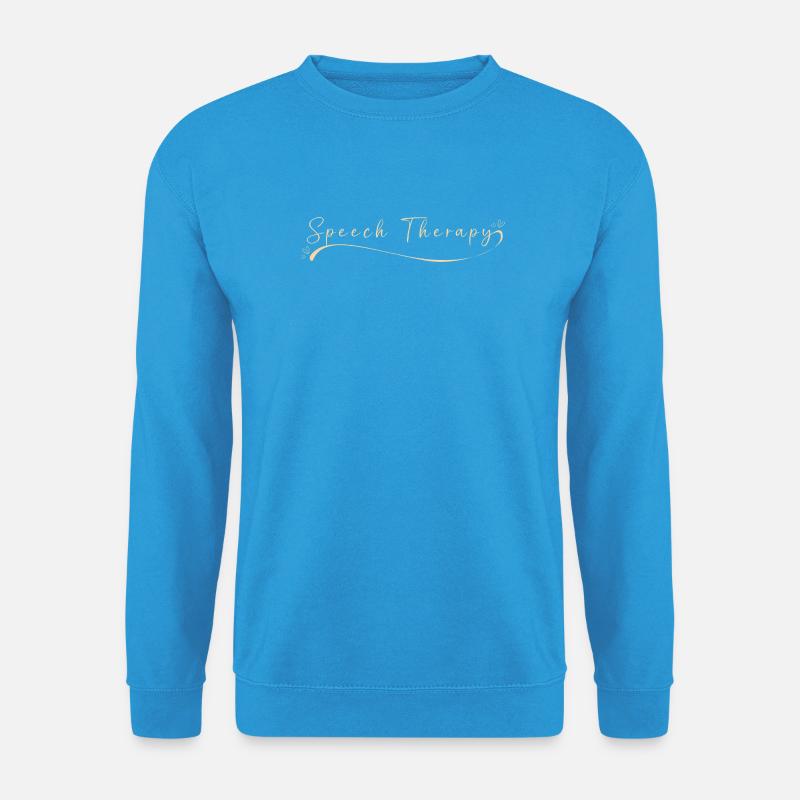 Logopäde Logopädie Sprachtherapeut - Unisex Pullover - Meeresblau