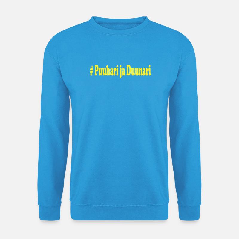#Puuhari und Duunari - Unisex Pullover - Meeresblau