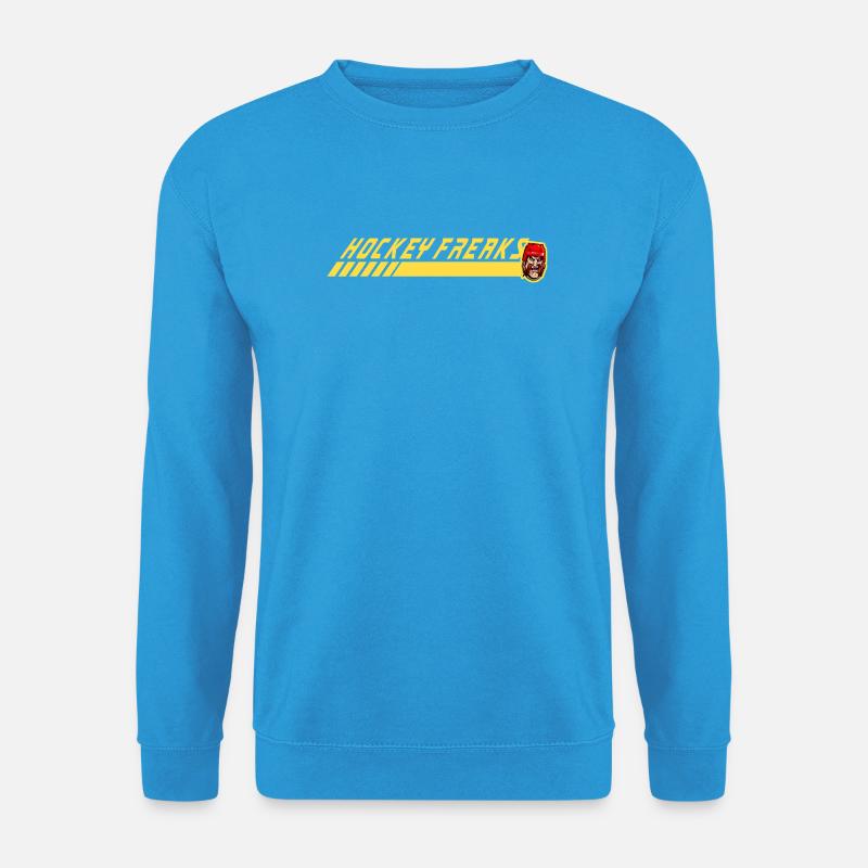 Hockey Freaks Maskottchen Rush - Unisex Pullover - Meeresblau