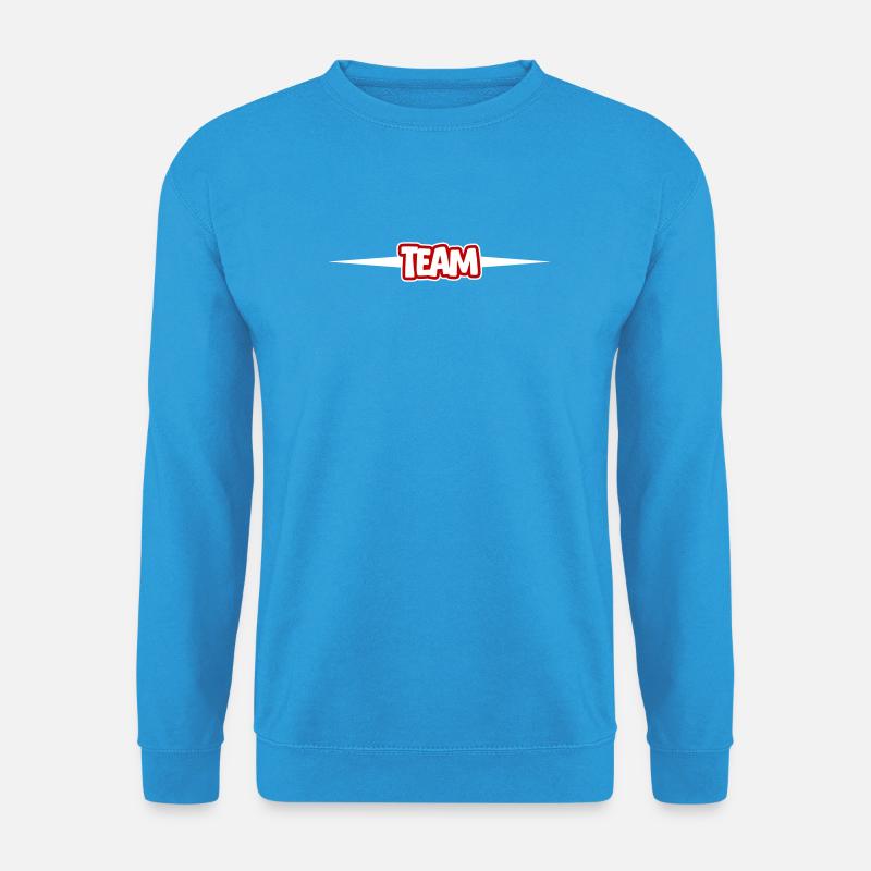 Team - Unisex Pullover - Meeresblau