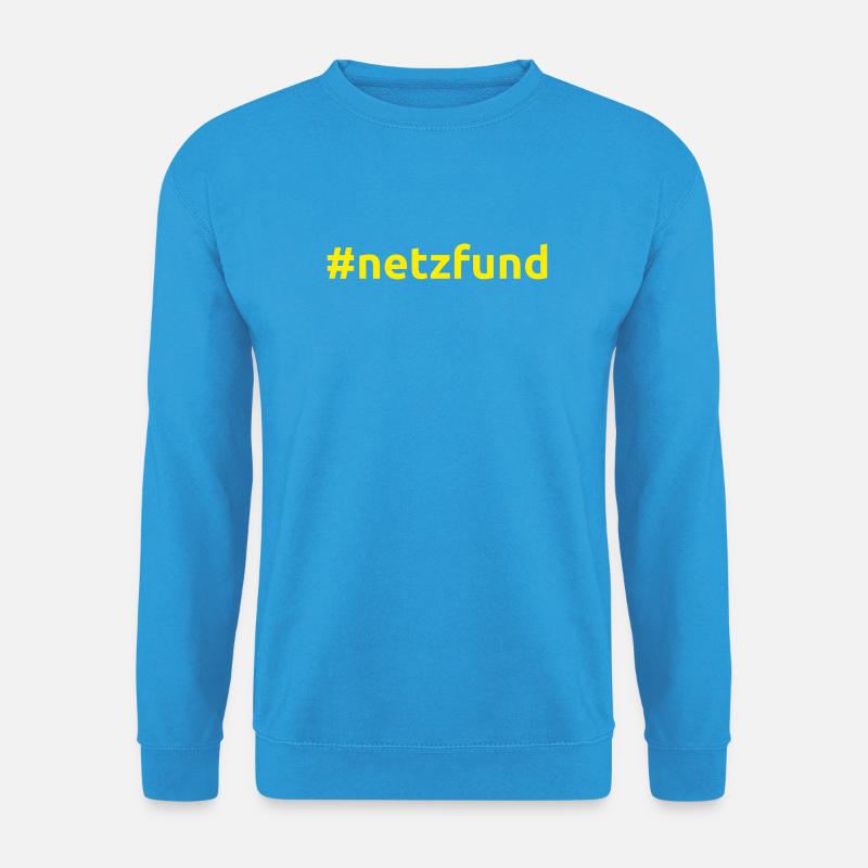 #netzfund - Unisex Pullover - Meeresblau