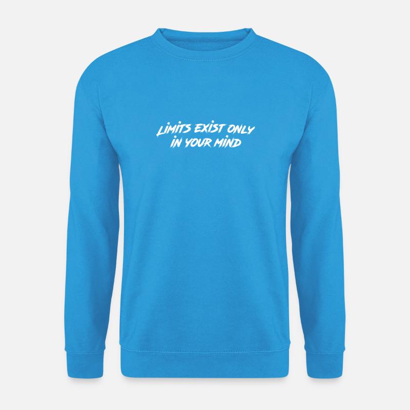 limits - Unisex Sweatshirt - sea blue