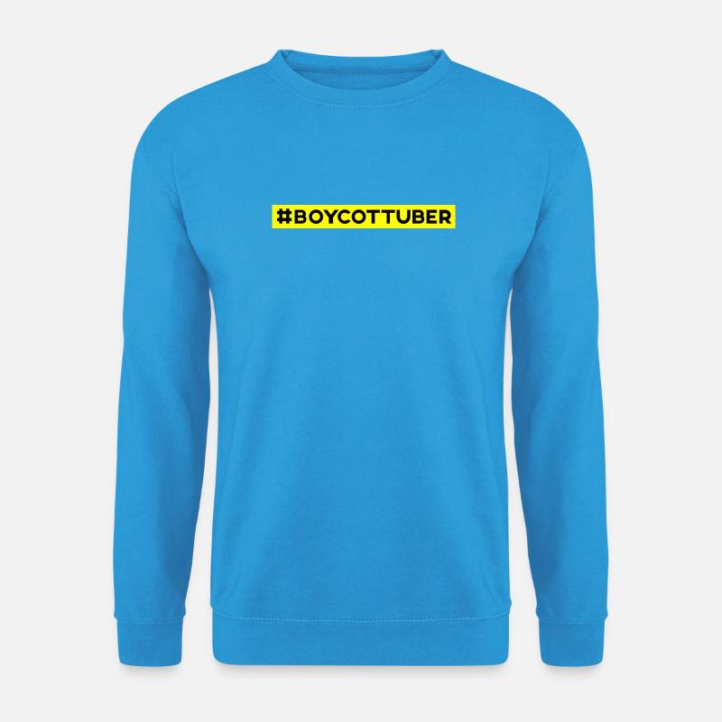 Boykott UBER - Unisex Pullover - Meeresblau