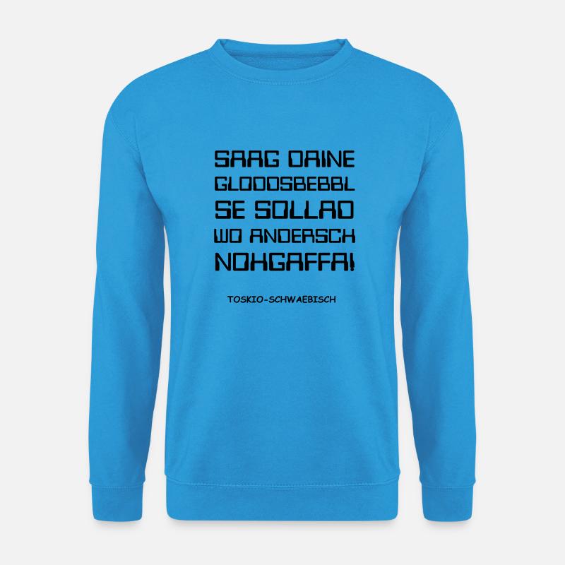 Gloddsbebbl - Unisex Pullover - Meeresblau
