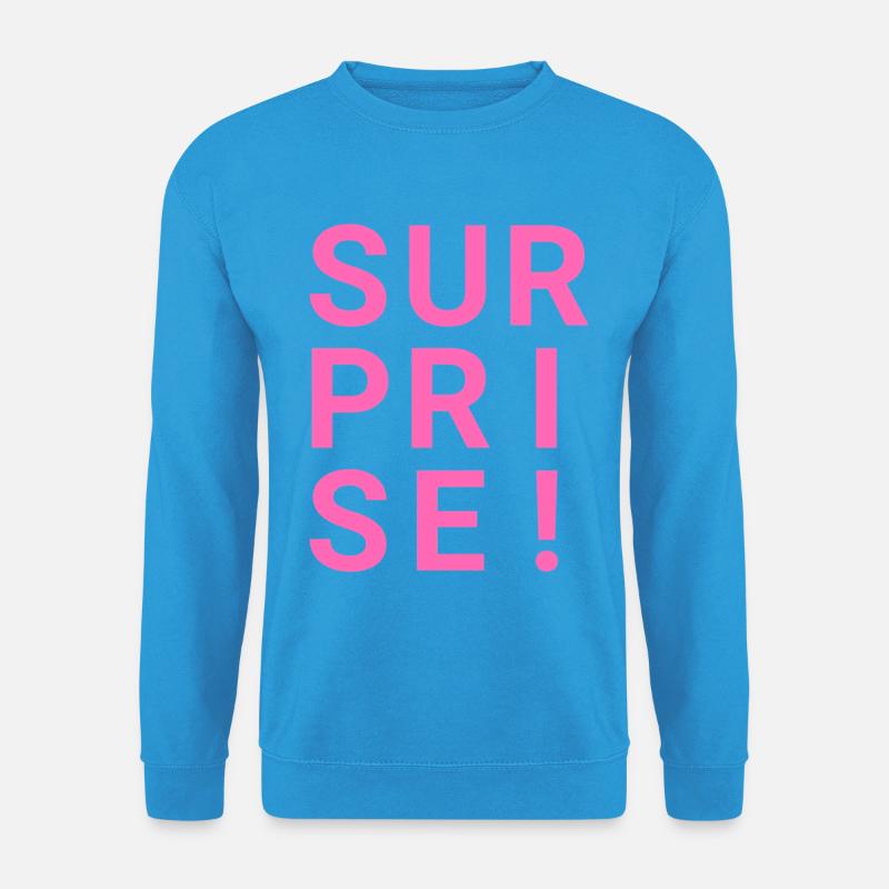 SURPRISE! - Unisex Pullover - Meeresblau