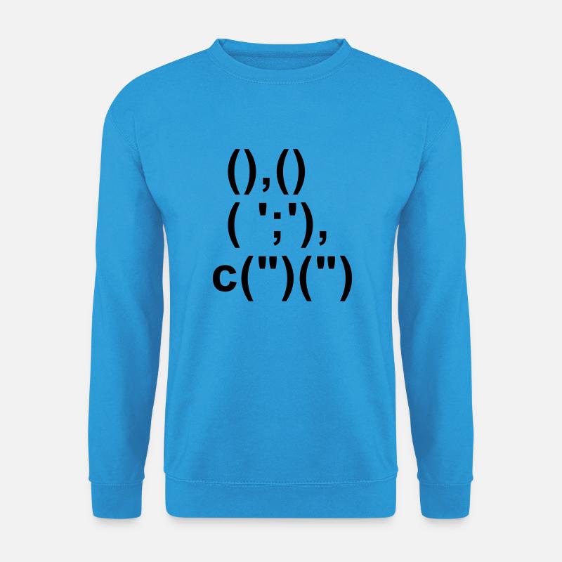 Rabbit - Unisex Sweatshirt - sea blue
