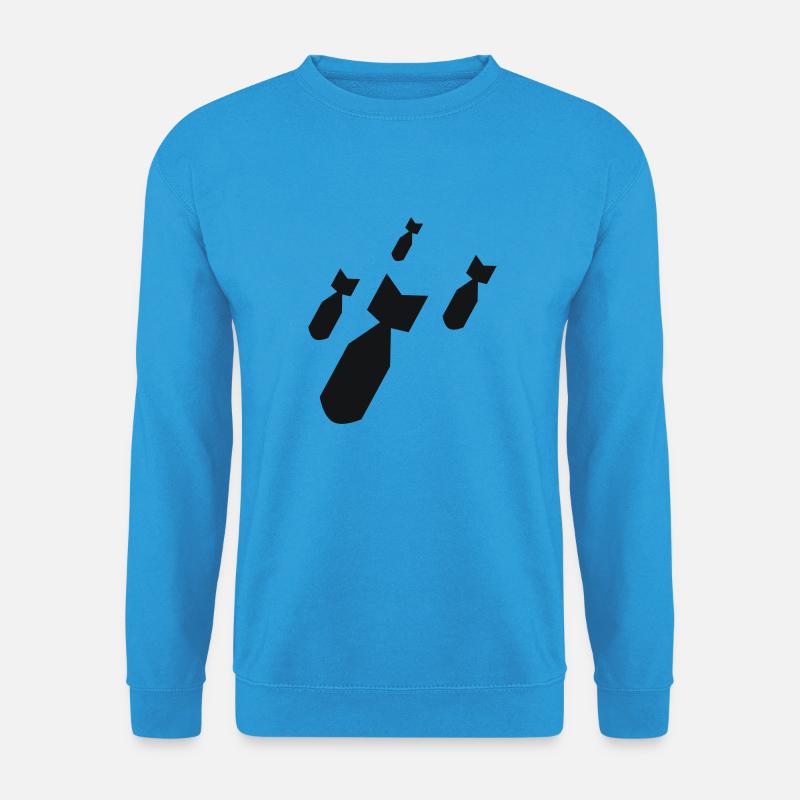 Bomben - Unisex Pullover - Meeresblau