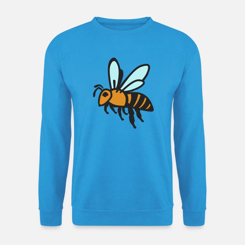 Biene - Unisex Pullover - Meeresblau