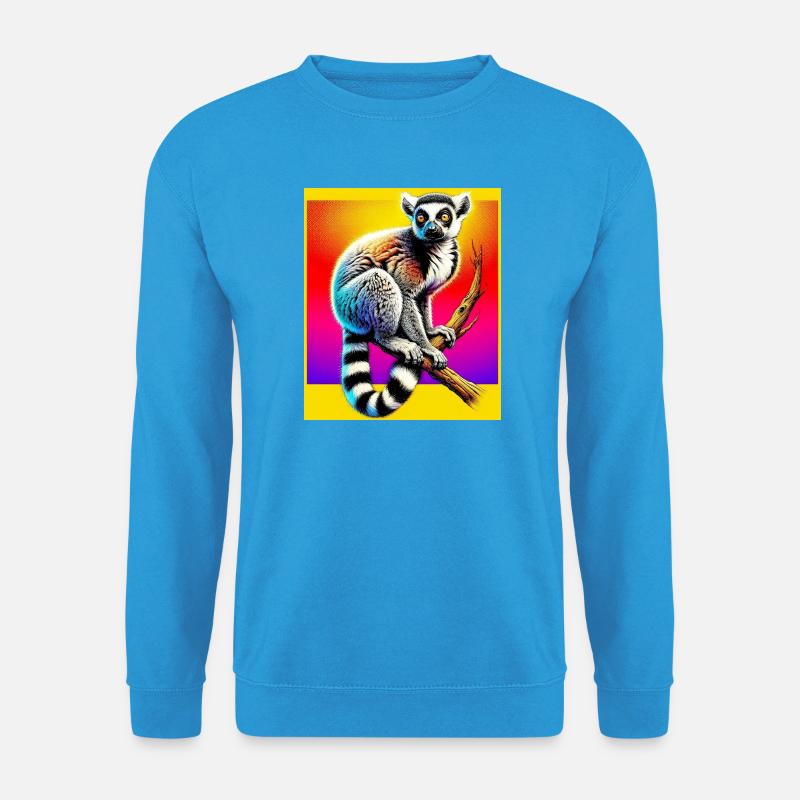 Lemur - Unisex Pullover - Meeresblau