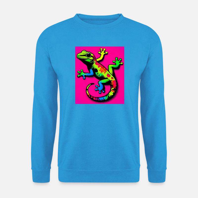 Gecko - Unisex Pullover - Meeresblau