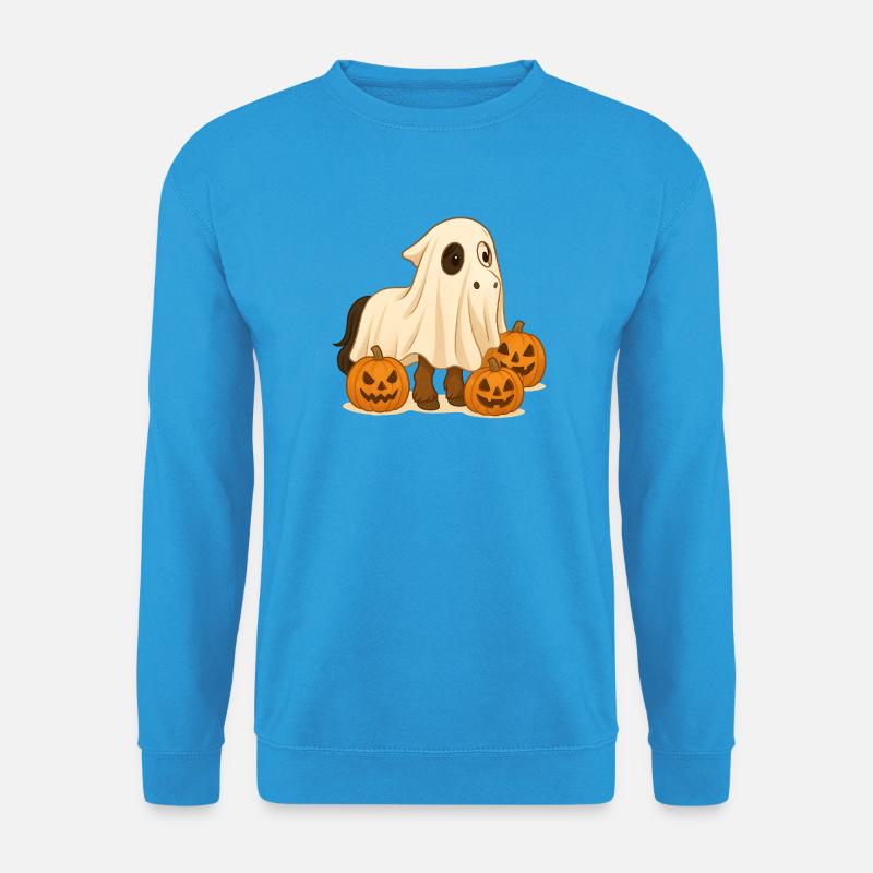 Halloween Pony - Unisex Pullover - Meeresblau
