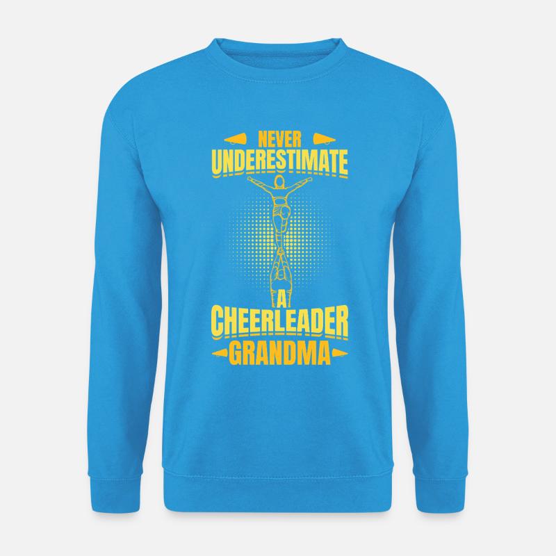 Cheerleader Großmutter - Unisex Pullover - Meeresblau