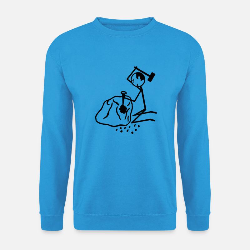 Bildhauer Steinmetz - Unisex Pullover - Meeresblau