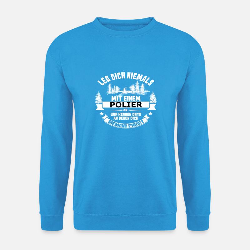 polier - Unisex Pullover - Meeresblau