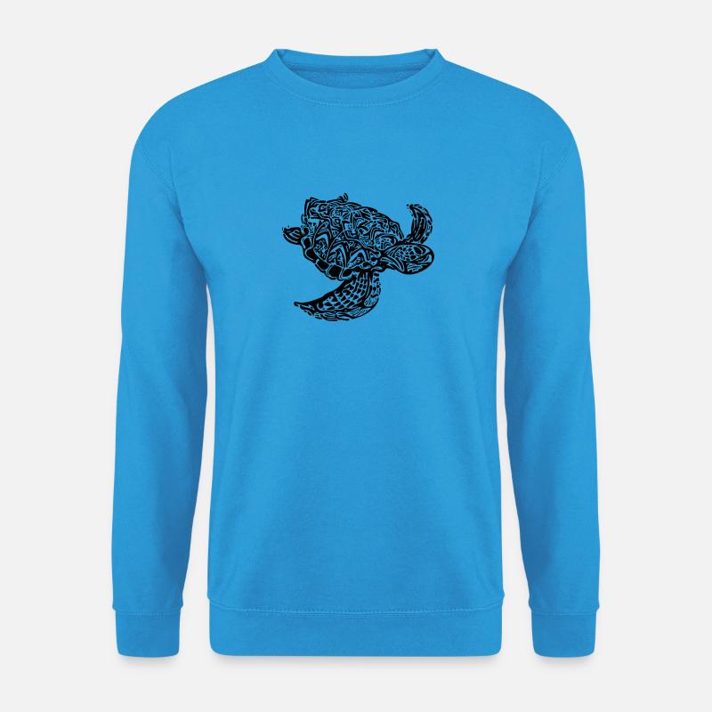 Schildkröte - Unisex Pullover - Meeresblau