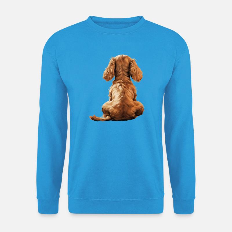 Cocker Spaniel - Unisex Pullover - Meeresblau