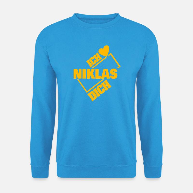 Niklas - Unisex Pullover - Meeresblau