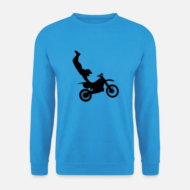 moto - Unisex Pullover - Meeresblau