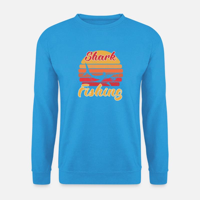 Shark Fishing - Unisex Pullover - Meeresblau