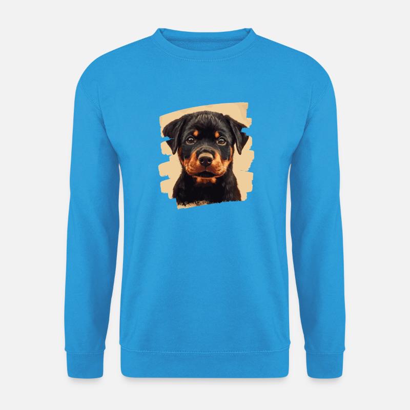 Rottweiler - Unisex Pullover - Meeresblau