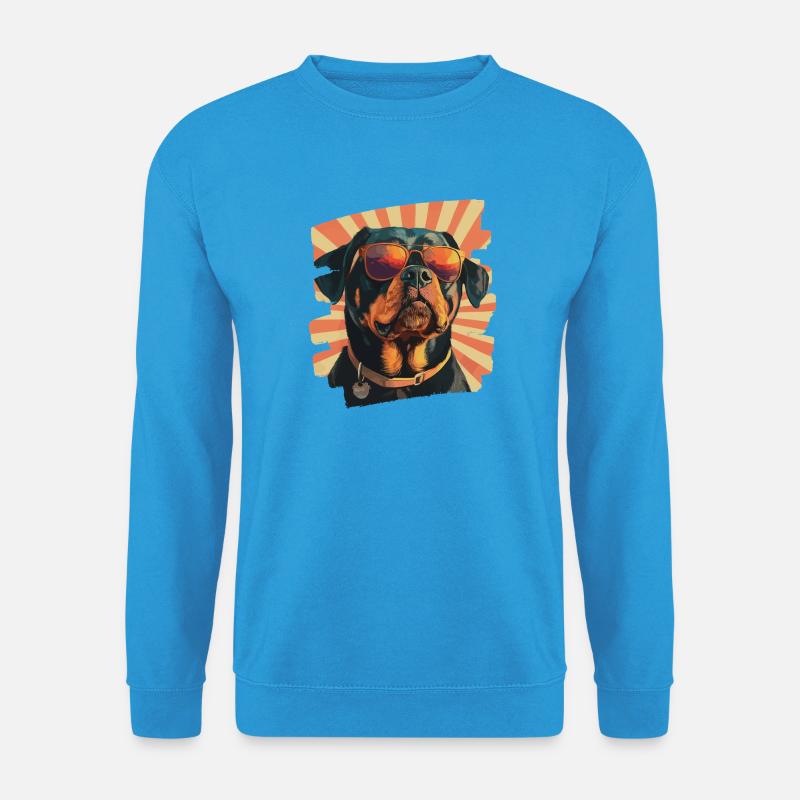 Rottweiler - Unisex Pullover - Meeresblau