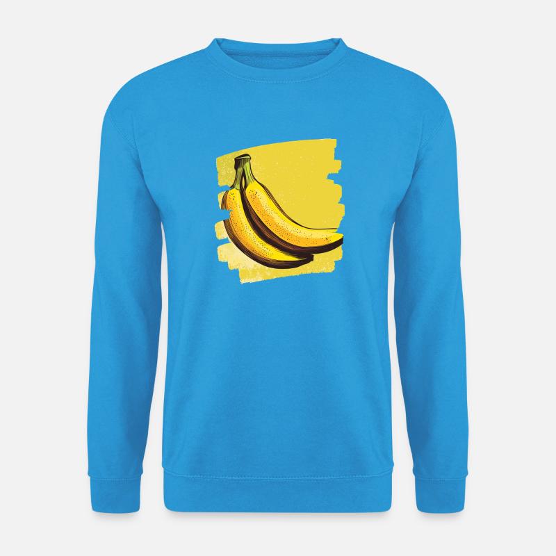 Banane - Unisex Pullover - Meeresblau