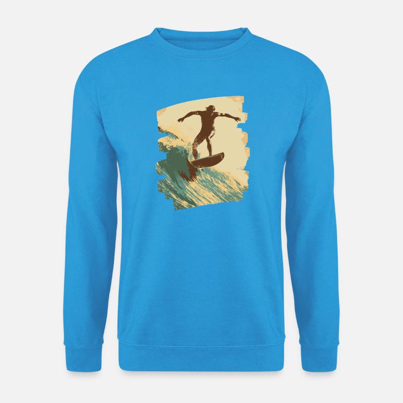 Surfer - Unisex Pullover - Meeresblau