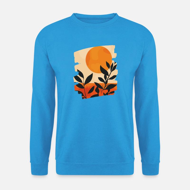 Sommer Sonne - Unisex Pullover - Meeresblau