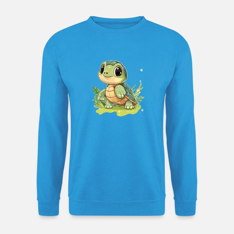 Schildkröte - Unisex Pullover - Meeresblau