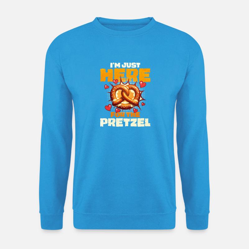 Bretzel - Unisex Pullover - Meeresblau