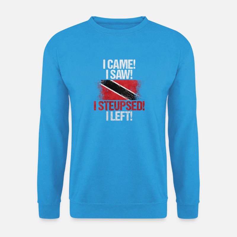 Trinidad Und Tobago - Unisex Pullover - Meeresblau